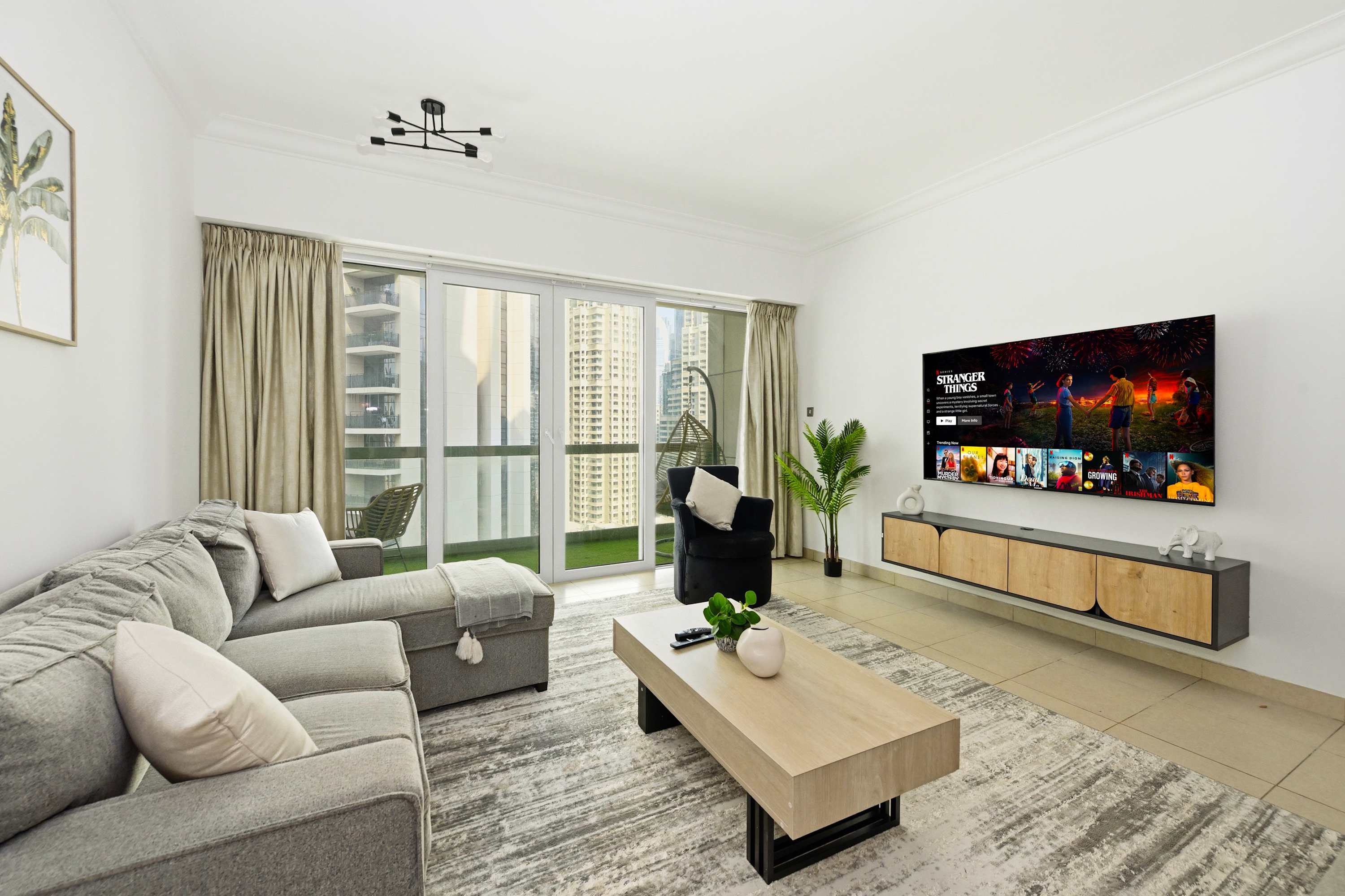 Newly Refurbished | Stylish Downtown 3BR City View | Downtown